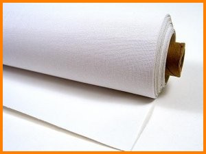 tacky cloth white rubber coated fiberglass fabric gasket seal high temperature heat resistant
